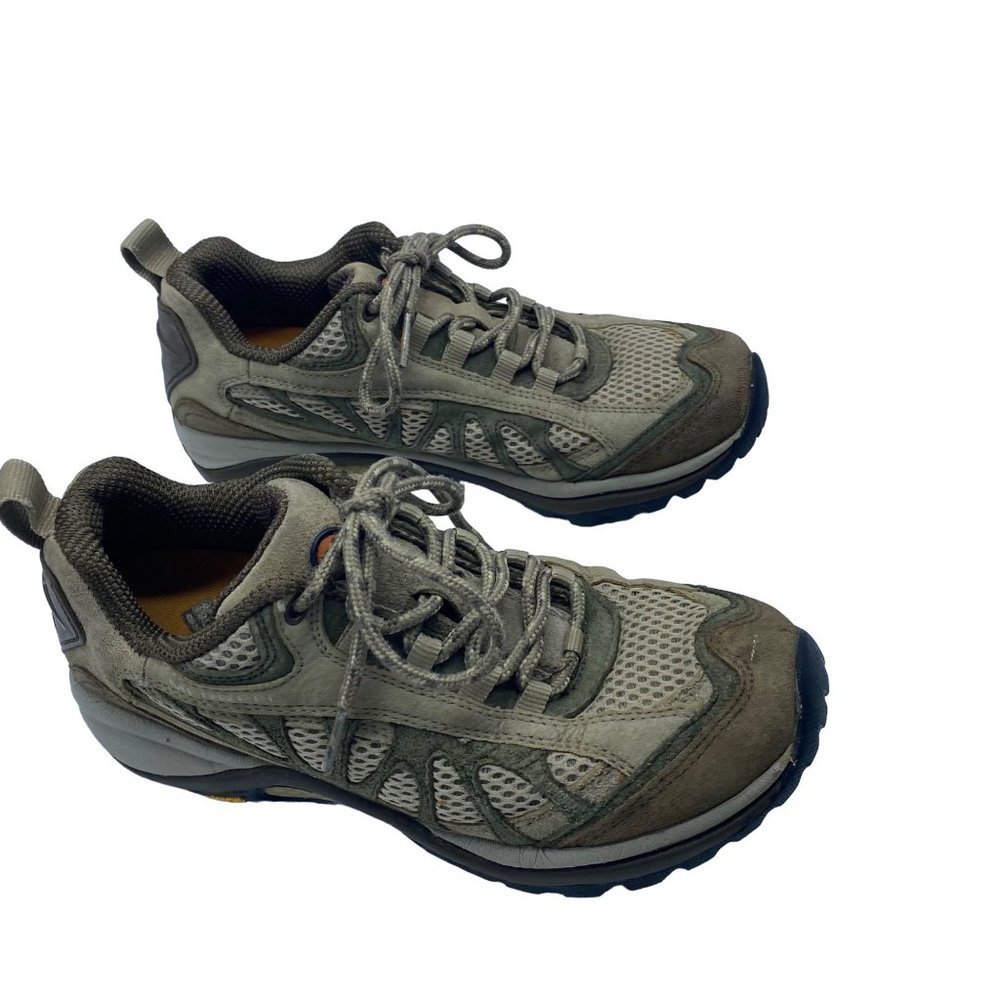 Merrell Women Sz 6.5‎ Brown Performance Air Cushion Outdoor Sneakers